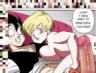 Gohan Se Folla a Su Amiga Rubia