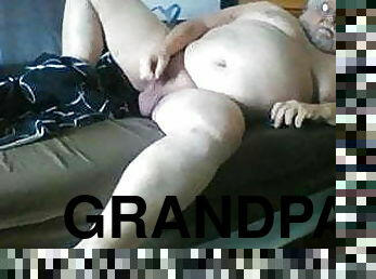 grandpa stroke on webcam