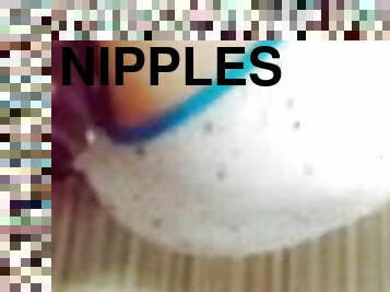 Pink nipples boobs