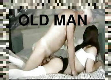 Crossdresser anal sex old man