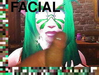 Night Elf Facial #2