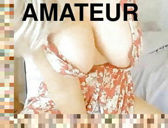 masturbation, amateur, milf, maison, maman, horny, européenne, blonde, euro