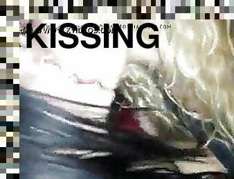 Lebanese girls kissing in night club