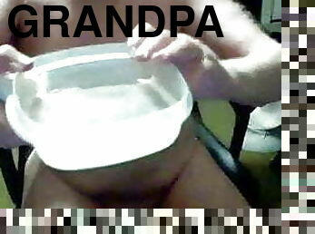 papa, masturbation, gay, branlette, ejaculation, webcam, pappounet, grand-papa