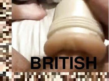 masturbation, amateur, énorme-bite, hardcore, branlette, point-de-vue, britannique, solo, bite