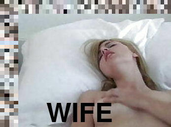 Wife Masturbating