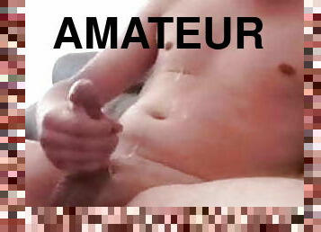 masturbation, amateur, ejaculation-sur-le-corps, énorme-bite, gay, branlette, française, secousses, ejaculation