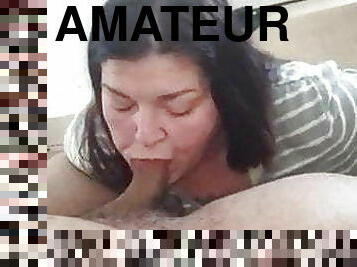 amatør, eldre, blowjob, besta, hjemmelaget, creampie, svelging, cum, amerikansk, action