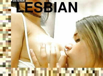 ציצי-גדול, ענק-huge, פטמות, לסבית-lesbian, לטינית, טבעי, ציצים, פטמות-נפוחות, מציצה-sucking