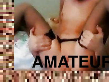 orgie, femme, amateur, anal, maison, trio, double, européenne, euro, brutal