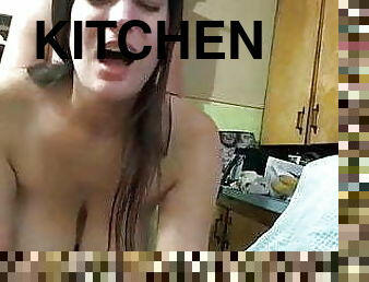 Kitchen Sex with Cute Wife