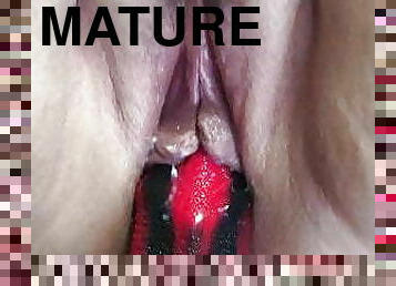 masturbare-masturbation, pasarica, nevasta, amatori, matura, milf, jucarie, mama, dildo, bisexual