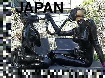 asiatisk, japansk, latex