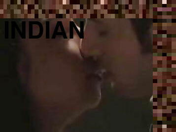 orgasmo, celebridade, indiano, beijando, ejaculação