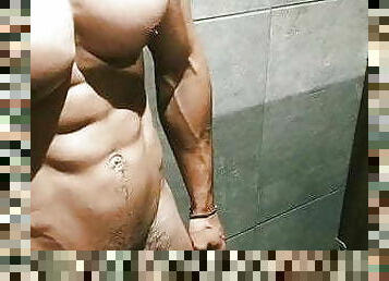 masturbação, tiro-ao-alvo, pénis-grande, gay, punheta, gozando, ejaculação, webcam, wrestling, musculado