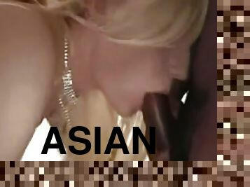 asiatique, amateur, interracial, ados, ejaculation-interne, sexe-de-groupe, blonde, gros-plan, ados-asiatique