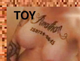 Fack Tits tats and a dildo1