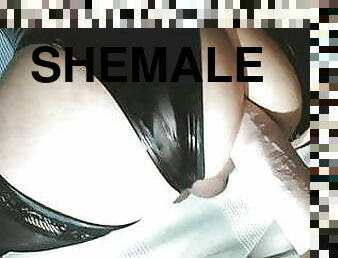 mastubasi, waria-shemale, amatir, anal, mainan, waria, webcam, alat-mainan-seks, latex, seorang-diri