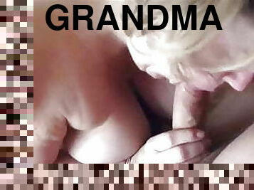 bestemor, amatør, eldre, blowjob, hjemmelaget, mamma, cum