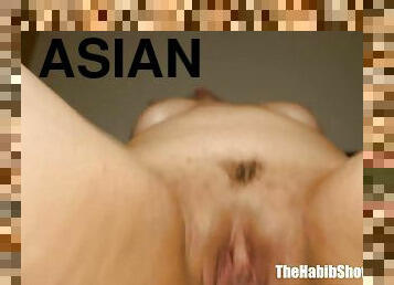 watch this mixed asian swallow stretch3x bbc in mouth n pussy