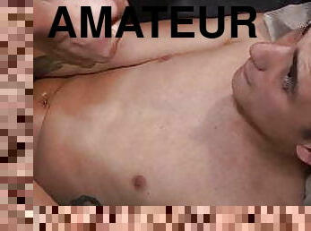 amateur, fellation, gay, musclé