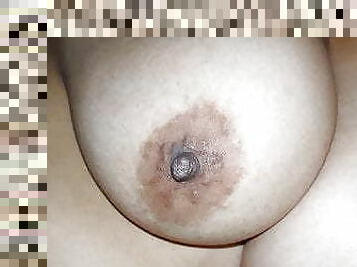 Playing with my sister-in-law&#039;s breasts and nipples