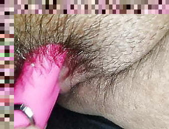 clitoris, lihava, pillu-pussy, vaimo, amatööri, lelu, kova-seksi, isot-upeat-naiset, tukeva