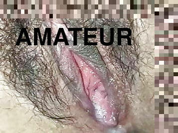 feit, hårete, pussy, amatør, stor-pikk, milf, latina, mamma, creampie, bbw