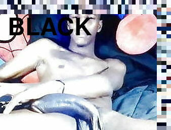 enorme, masturbación, monstruo, polla-enorme, gay, negra, webcam