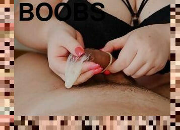 gros-nichons, amateur, ejaculation-sur-le-corps, branlette, compilation, joufflue, point-de-vue, ejaculation, naturel, seins