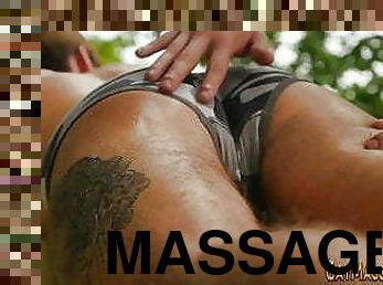 ejaculation-sur-le-corps, gay, massage, ejaculation, minet, bite