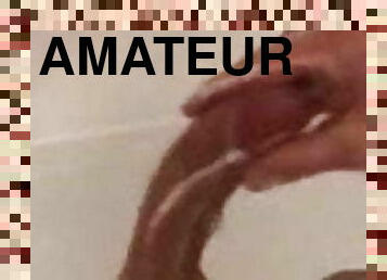 baignade, papa, masturbation, amateur, énorme-bite, gay, branlette, massage, douche, pappounet