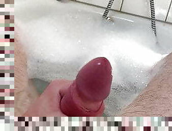 Bathtub masturbation