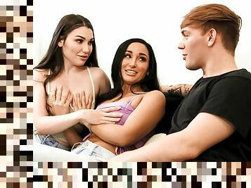 GF Wants to Fuck Girls Video With Gabi Paltrova, Lily Lou, Joshua Lewis - RealityKings