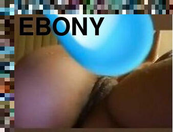 Ebony squirt and play