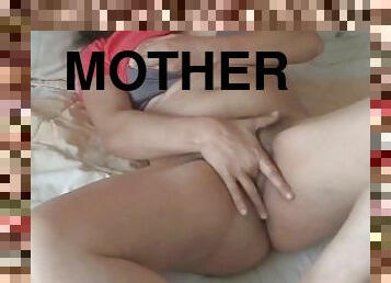 poilue, masturbation, maman-et-garçon, vieux, orgasme, chatte-pussy, femme, amateur, mature, milf