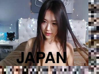 Sweet Japanese Webcam Model Likes Naked Masturbate On Cam