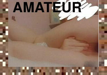 masturbation, chatte-pussy, amateur, jouet, pieds, rousse, gode, fétiche, solo, blanc