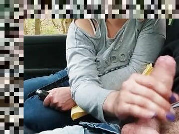 énorme, public, amateur, babes, ejaculation-sur-le-corps, énorme-bite, ados, branlette, voiture, bite