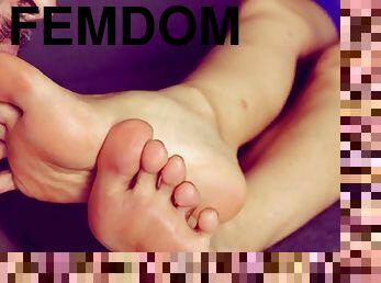 GinaMonelli - Femdom Foot Worship Amazing Blowjob and F - Milf