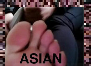 asiático, amateur, indio, pies, primera-persona, británico, fetichista, a-solas