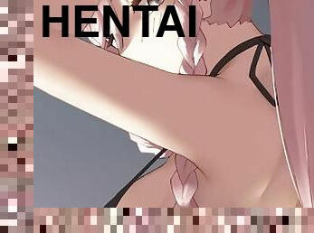 masturbieren, dilettant, rucken, anime, hentai, privat