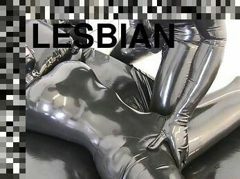 lesbienne, jouet, bdsm, chienne, fétiche, latex, bondage