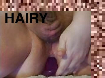 Hairy Male Toys His Ass Up Close Until Cumshot