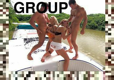 Hot Jessica Moore - Group Sex Outdoor
