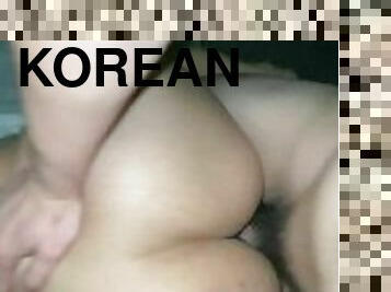 Big Dick Korean Fucks Latina with Huge Ass