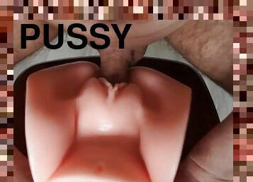 masturbaatio, pillu-pussy, lelu, vagina, mehevä