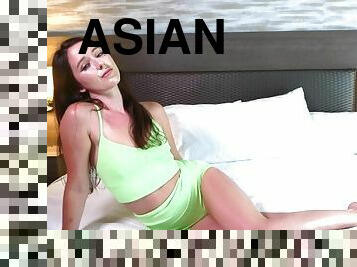 asiatique, amateur, babes, interracial, pornstar, ejaculation-interne, point-de-vue, mignonne, chinoise, coréen