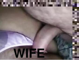 One Minute And 20 Seconds Of My Curved Dick Fucking My Wife's Juicy Pussy