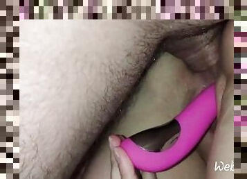 Double Penetration - He Fucked My Asshole While I Was Playing With My Toy - Webgirlfriend